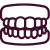 Icon of a set of dentures