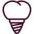 Icon of a dental implant
